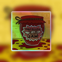 Image 2 of Mosquito Jam - Holographic sticker