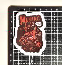 Image 2 of Maniac Slasher Movie Matte Vinyl Sticker