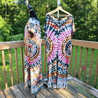 Image 2 of Dragonflies Double Fanfold Pattern (Collect.) Maxi Dress
