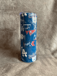 Image 3 of Skinny Tumbler | Dodgers