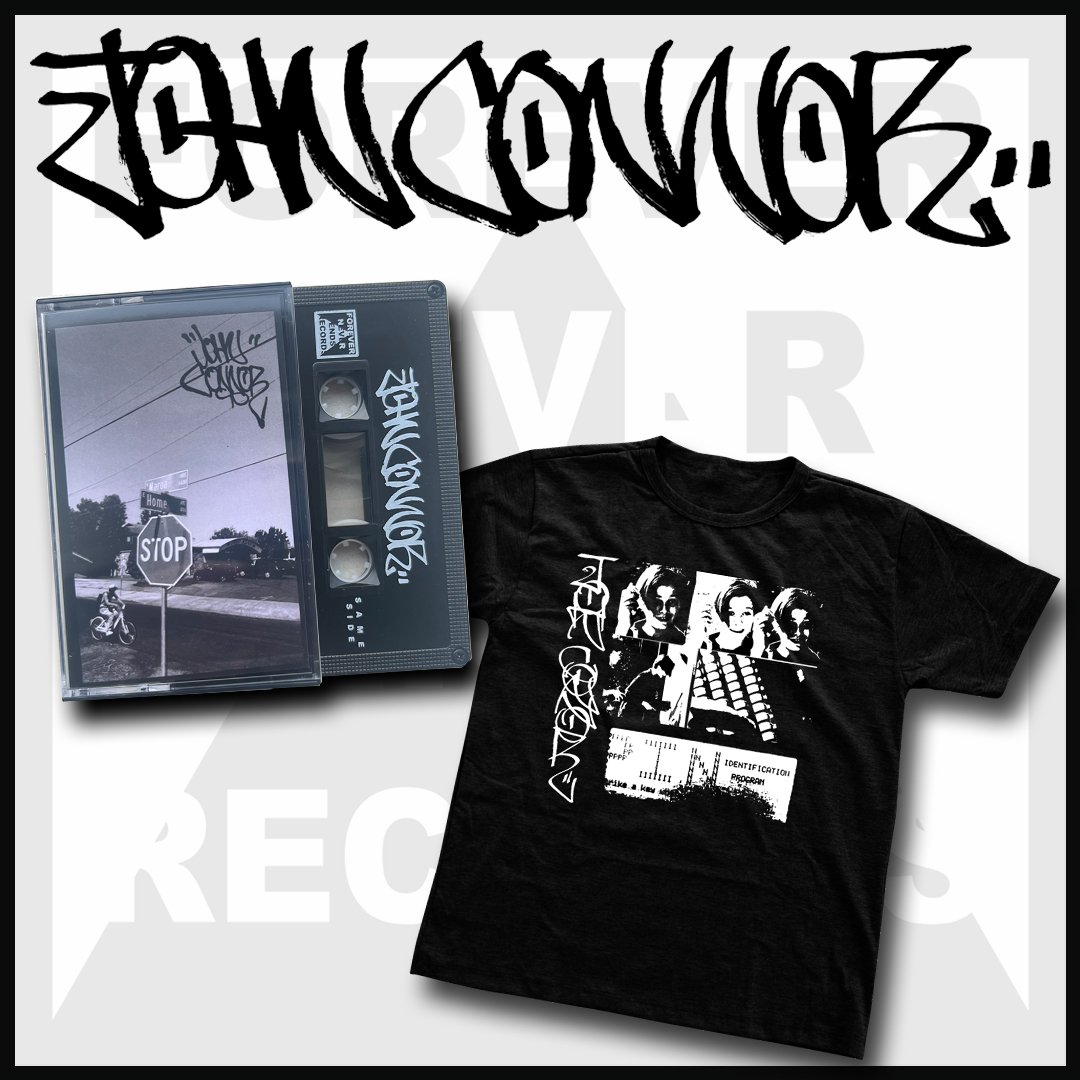 Image of John Connor Tape and Shirt pre order