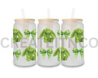 Image of Green bow JC digital 16oz