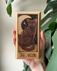 Image 1 of Wood Burn Tarot Card