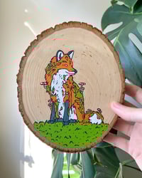 Image 1 of Mossy Fox Wall Art