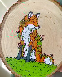 Image 3 of Mossy Fox Wall Art