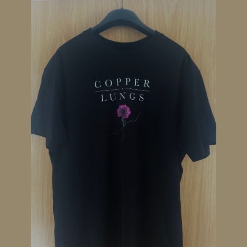 Image of Copper Lungs Black T
