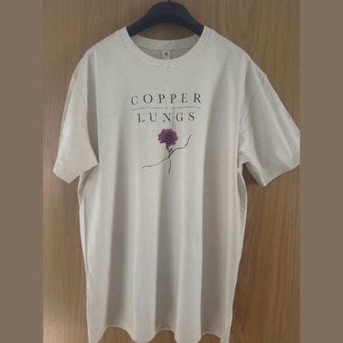 Image of Copper Lungs OffWhite T