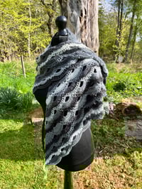 Image 2 of Monochrome Shawl 