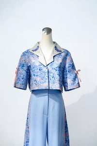 6"Stitches × YASHIRO Nanaco：Flower Diary シャツ