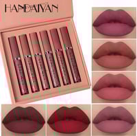 Image 1 of Handaiyan set of 6 Nonstick cup liquid lipstick.