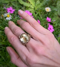 Image 2 of Anello Topazio Giallo