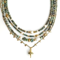 Image 1 of Capsule Ephémère EléganteTurquoise 