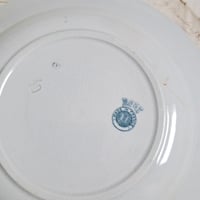 Image 5 of Gorgeous Weathered French Deep Blue Plate
