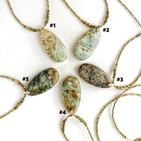 Image 2 of Sautoir Chrysocolle