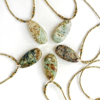 Image 1 of Sautoir Chrysocolle