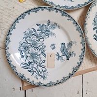 Image 2 of Gorgeous Worn And Weathered French Plates