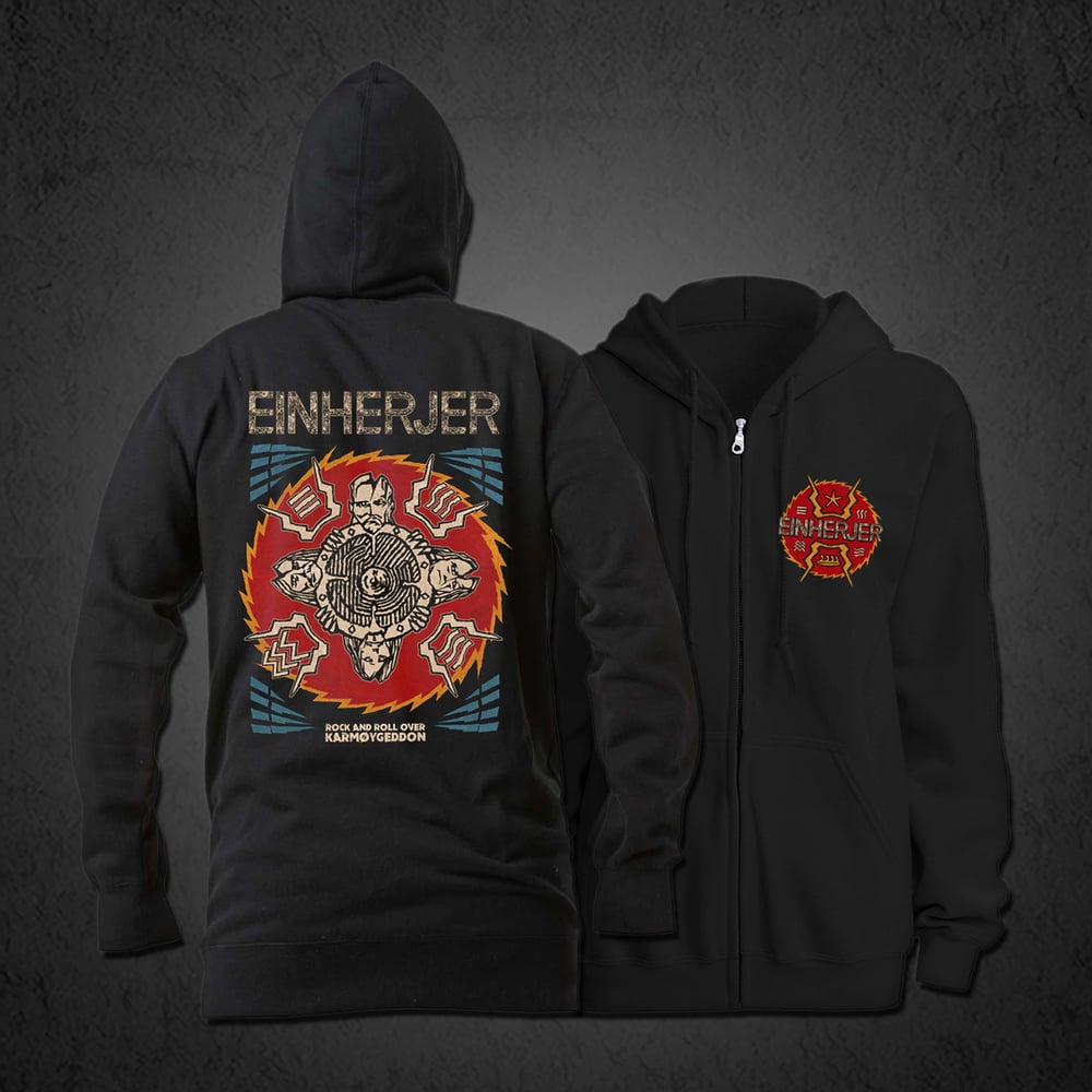 Image of Rock and Roll over Karmøygeddon Hoodie