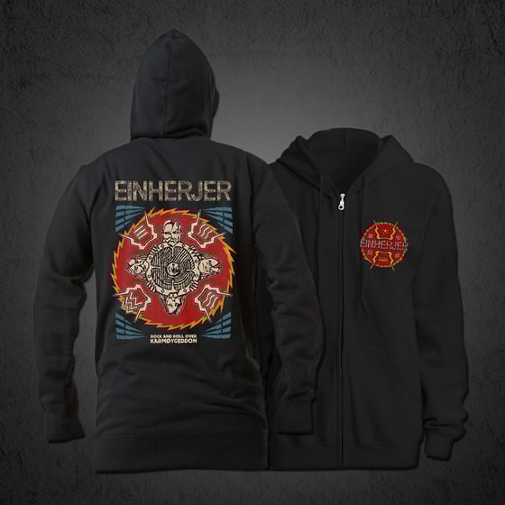 Image of Rock and Roll over Karmøygeddon Hoodie