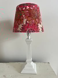 Image 5 of The Lavinia - hand painted fabric shade, base width 20cm