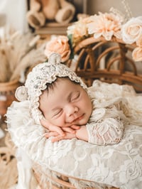 Image 3 of Donna Bear  bonnet