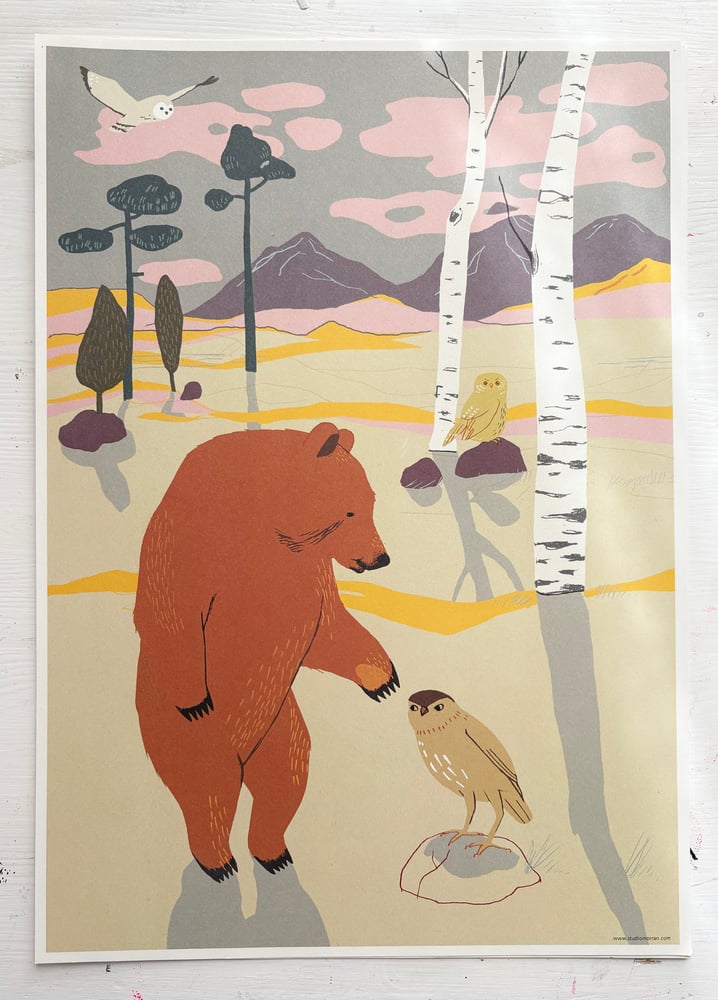 Image of Forrest poster - Bear