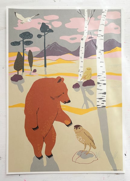 Image of Forrest poster - Bear