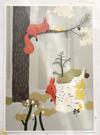 Image 1 of   Forrest Poster - Squirell
