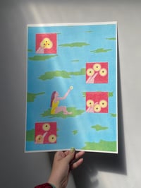 Islands Risograph Print