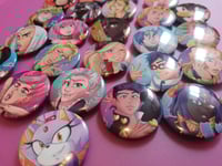 Image 2 of EQ's Fandom Collective 38mm Badges