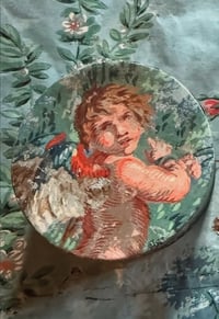 Image 1 of Boîte papier peint XVIII ème (B7)
