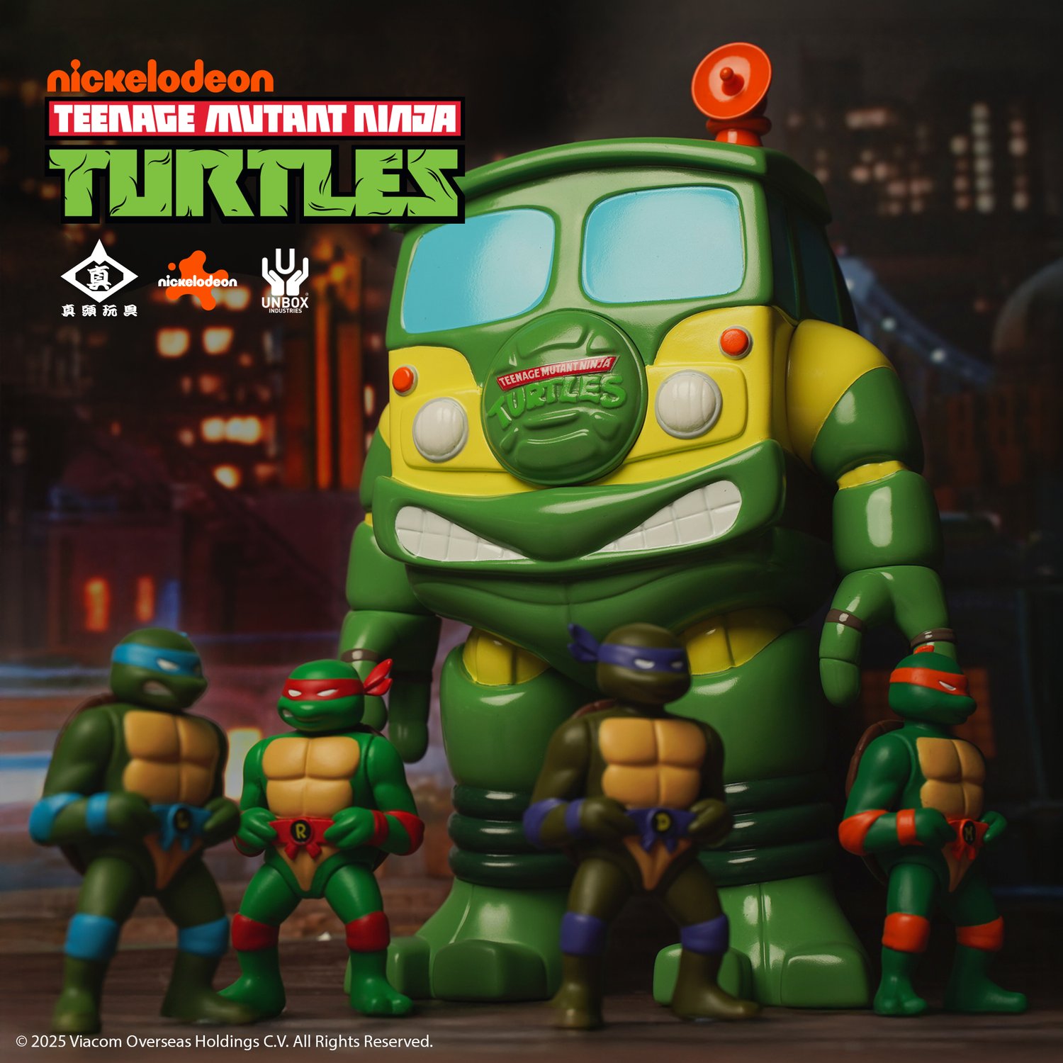 Image of RXH TMNT TURTLE FIGURE SET