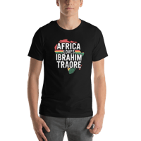 Image 3 of Africa loves Traore Burkina Faso Ibrahim Traoré Unisex t-shirt