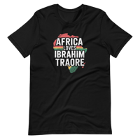 Image 4 of Africa loves Traore Burkina Faso Ibrahim Traoré Unisex t-shirt