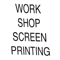 WORKSHOP SCREENPRINT SATURDAY  june 21th 13:00 - 17:30
