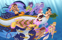 JJBA pt5 Merm Bucci Gang print
