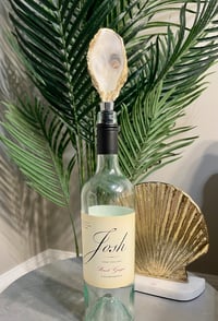 Image 1 of Oyster Shell Wine Stopper