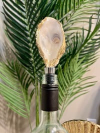 Image 2 of Oyster Shell Wine Stopper