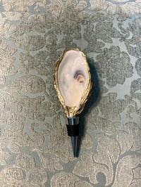 Image 3 of Oyster Shell Wine Stopper