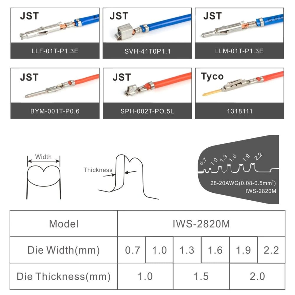 Image of IWISS Crimping Tool