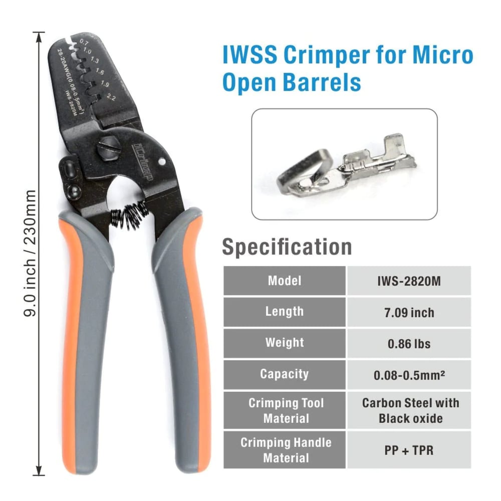 Image of IWISS Crimping Tool