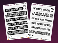 Image 1 of Stickers Will Never Hurt You Sticker Sheet