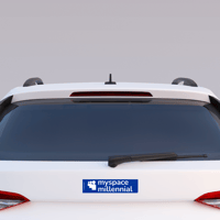 Image 3 of MySpace Millennial Bumper Sticker