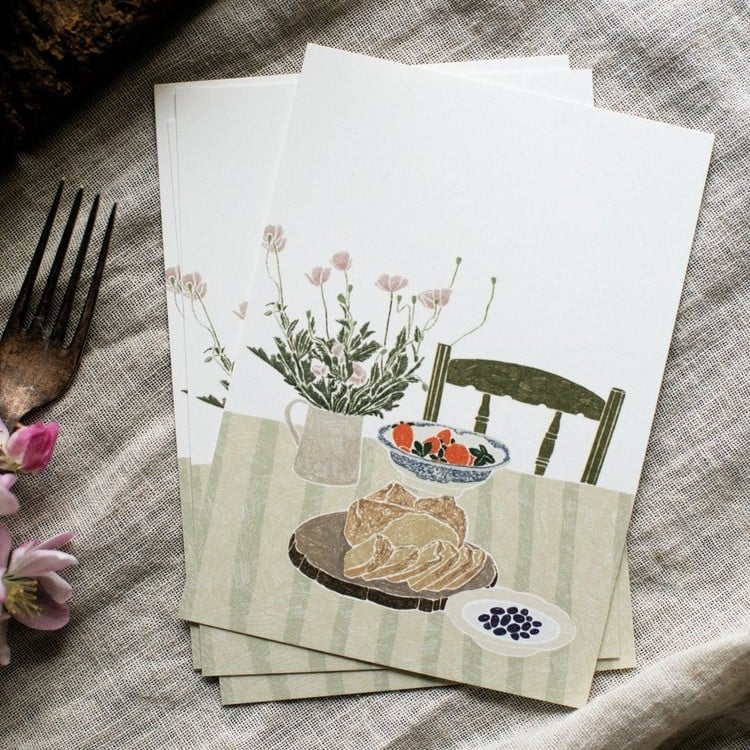 Image of Carte postale - Breakfast Table