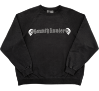 Image 1 of Bounty Hunter Double Skull Crewneck - XL