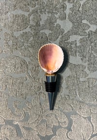 Image 3 of Cockle Clam Shell Wine Stopper
