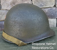 Image 4 of WWII 2nd Ranger Battalion, Captain. M-1 Type Helmet. 