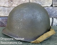 Image 2 of WWII 2nd Ranger Battalion, Captain. M-1 Type Helmet. 