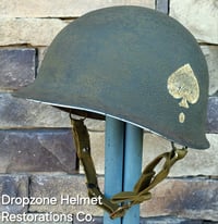 Image 1 of 101st M2 Dbale Airborne Helmet 506th PIR Paratrooper NCO. M2 style Helmet. 