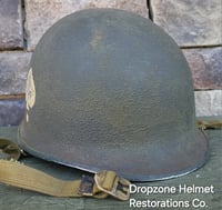 Image 7 of 101st M2 Dbale Airborne Helmet 506th PIR Paratrooper NCO. M2 style Helmet. 