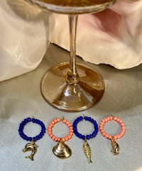 Sea Life Wine Charms 